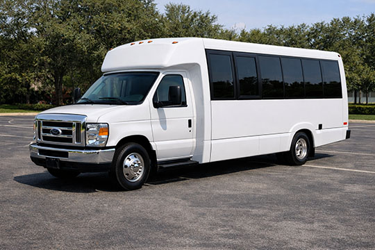 18-passenger mini coach Washington