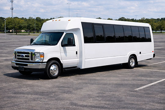 25-passenger mini coach available for charter in Washington, DC
