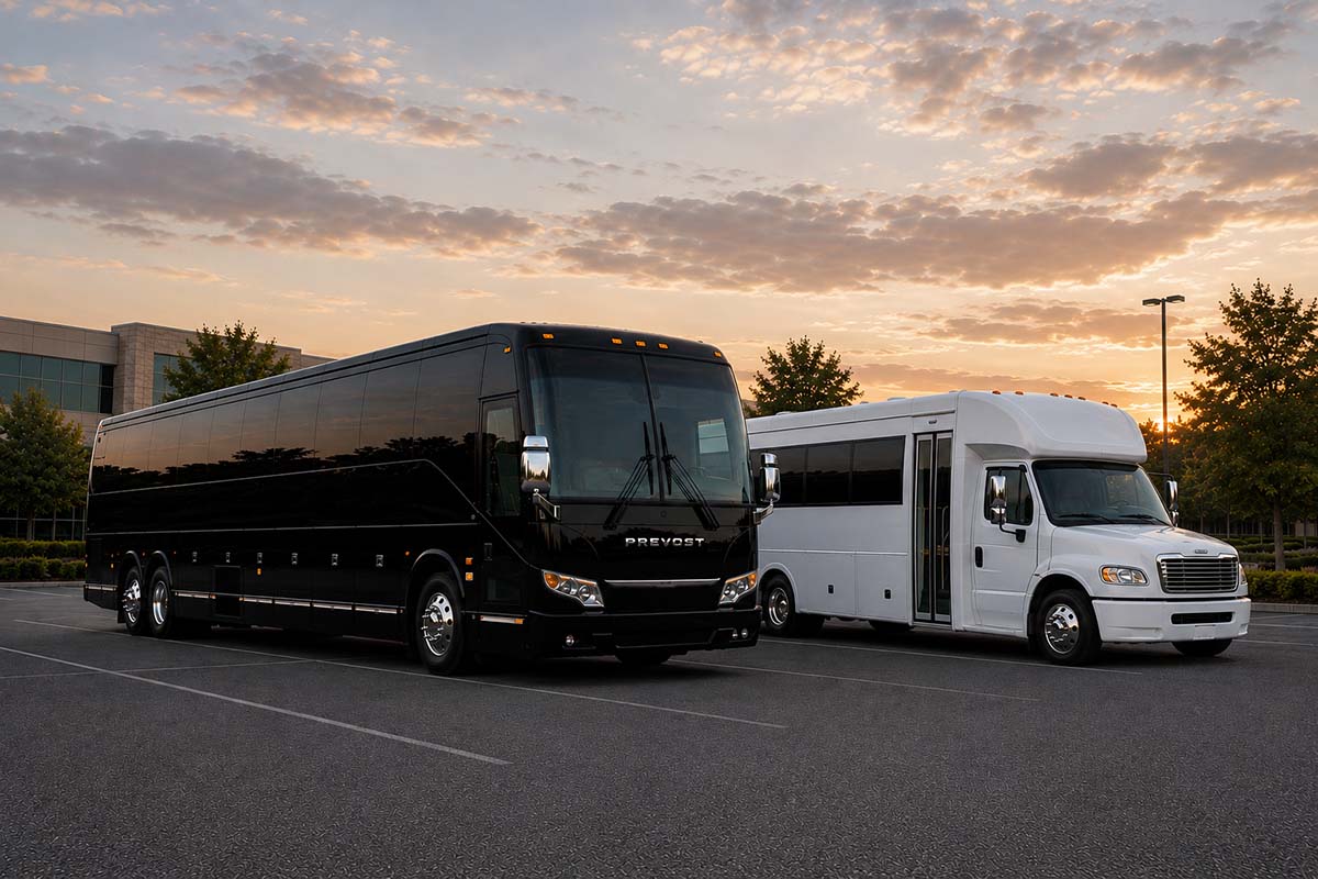 Washington DC Coach Bus fleet